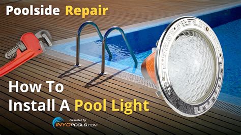 how to install pool light junction box|pentair pool light gasket installation.